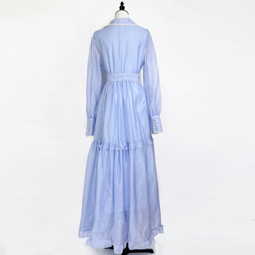 Temperament long dress ladies business suit