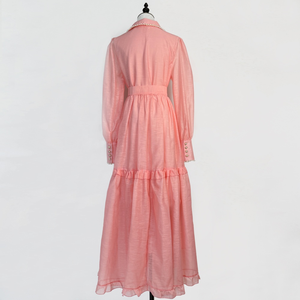 Temperament long dress ladies business suit