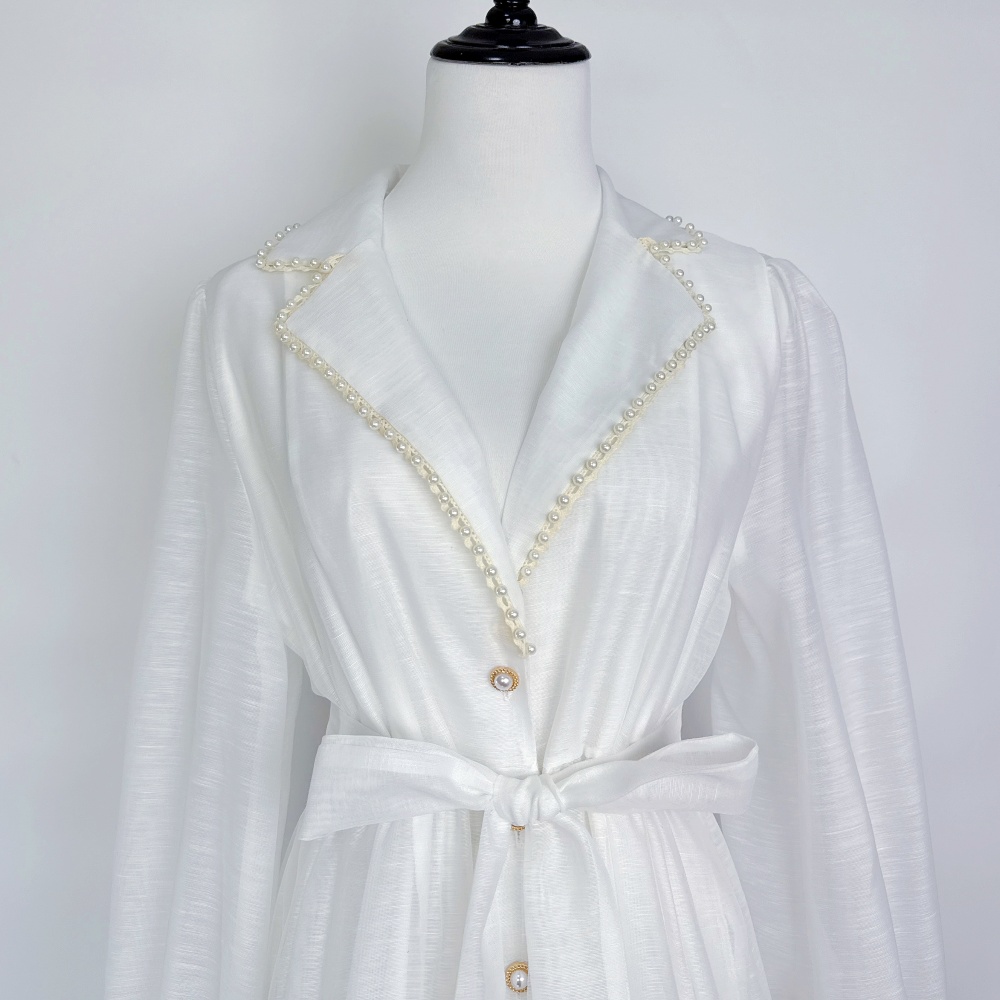 Temperament long dress ladies business suit