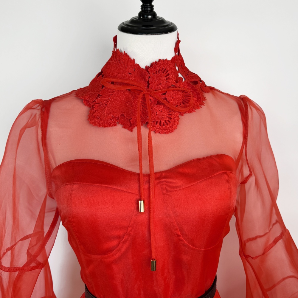 Thick and disorderly temperament ladies dress 2pcs set