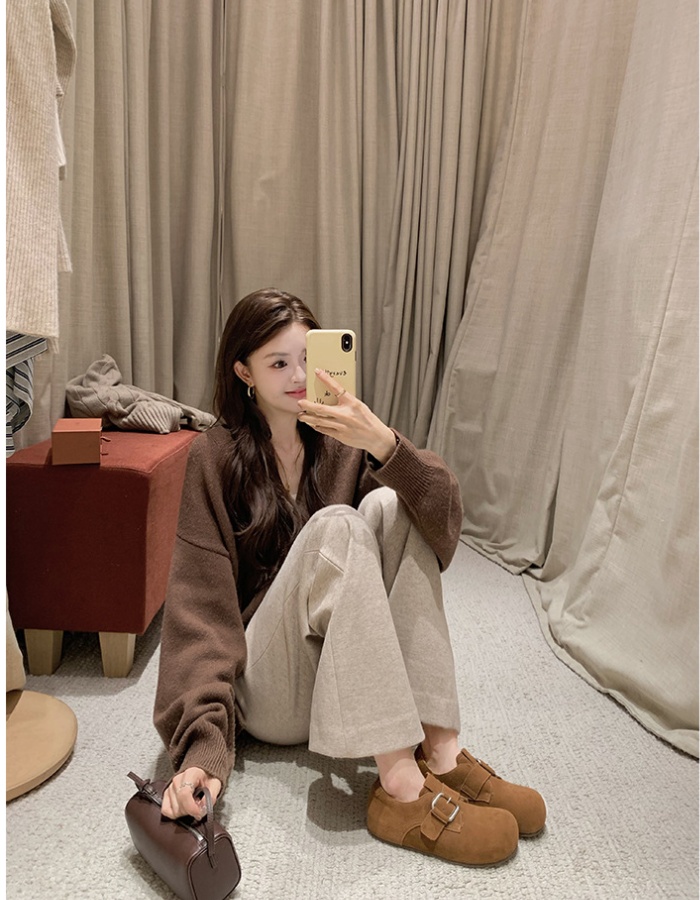 Elmo fashion winter plus velvet shoes for women