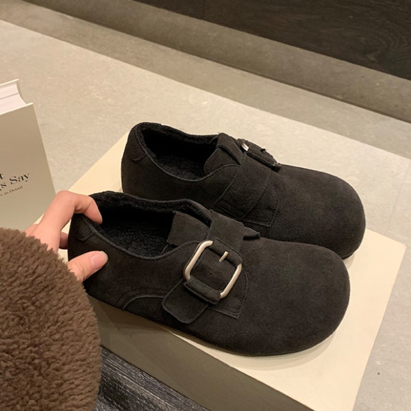 Elmo fashion winter plus velvet shoes for women