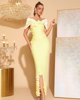 Bandage European style dress sexy formal dress