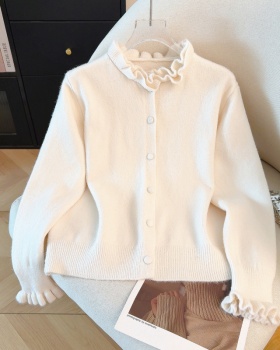 Christmas red coat chanelstyle spring sweater