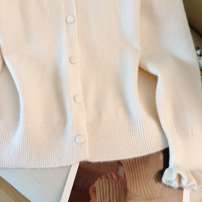 Christmas red coat chanelstyle spring sweater