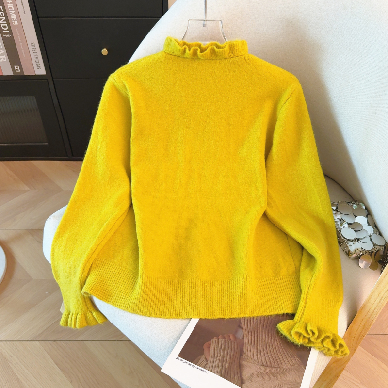 Christmas red coat chanelstyle spring sweater