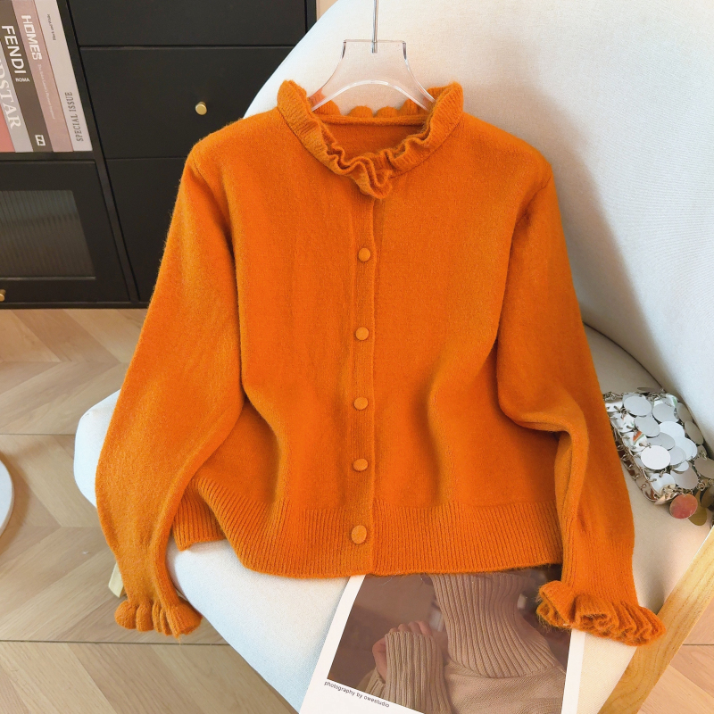 Christmas red coat chanelstyle spring sweater