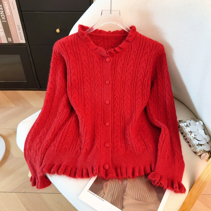 Show young spring cardigan Korean style tops