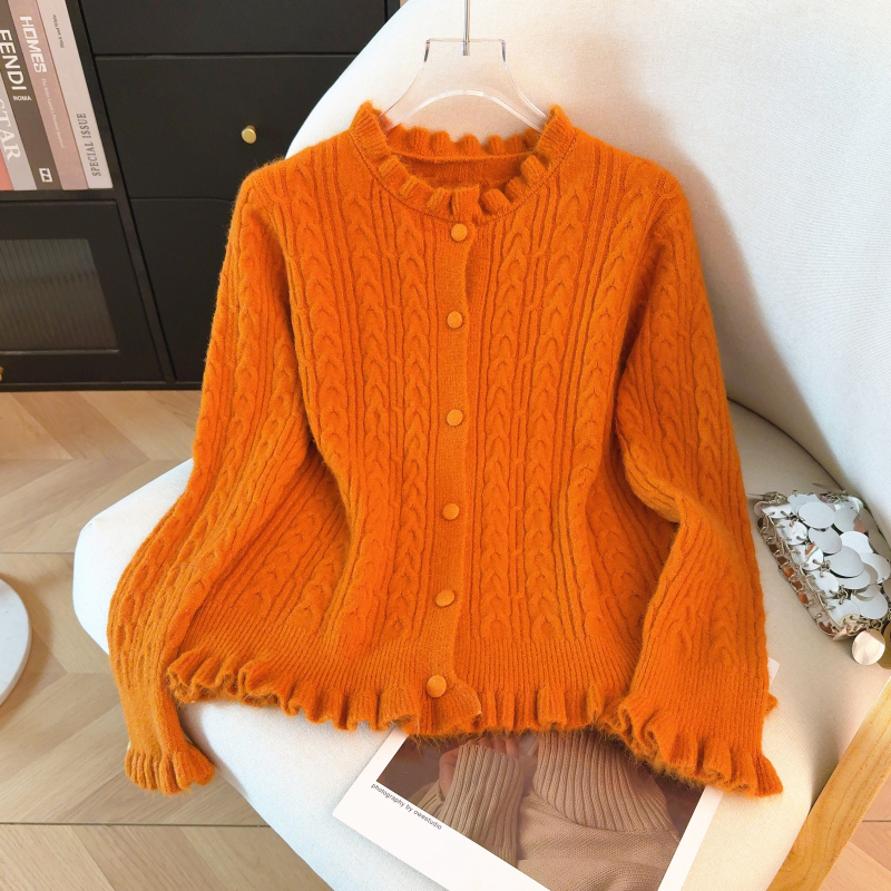 Show young spring cardigan Korean style tops