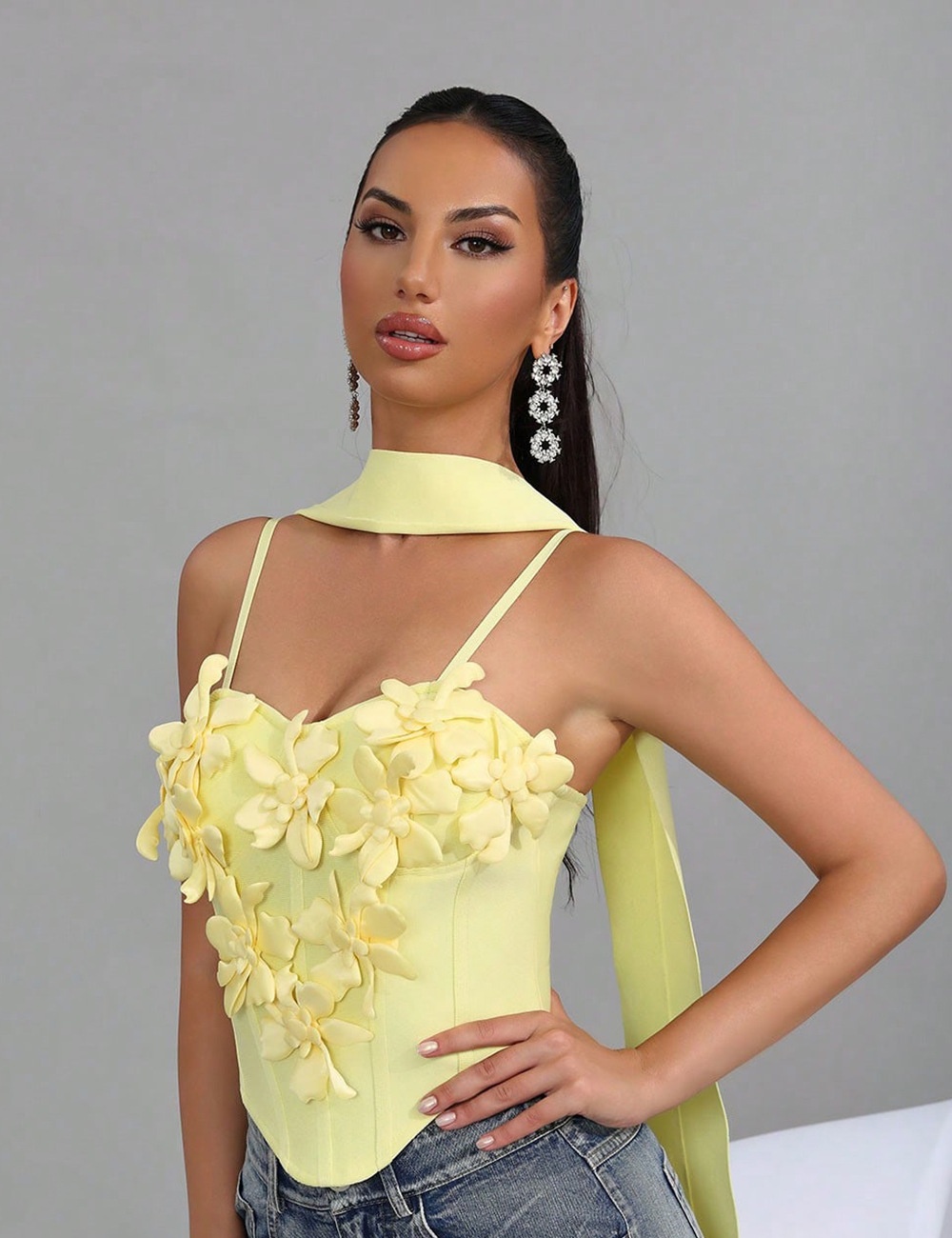 Sling sexy inside the ride tops colors slim scarves