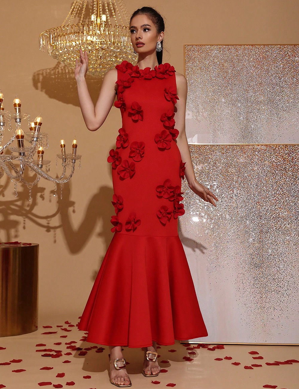 Mermaid formal dress long dress for women