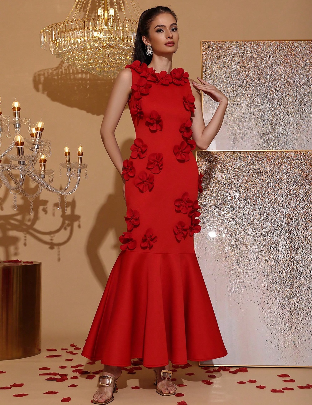 Mermaid formal dress long dress for women