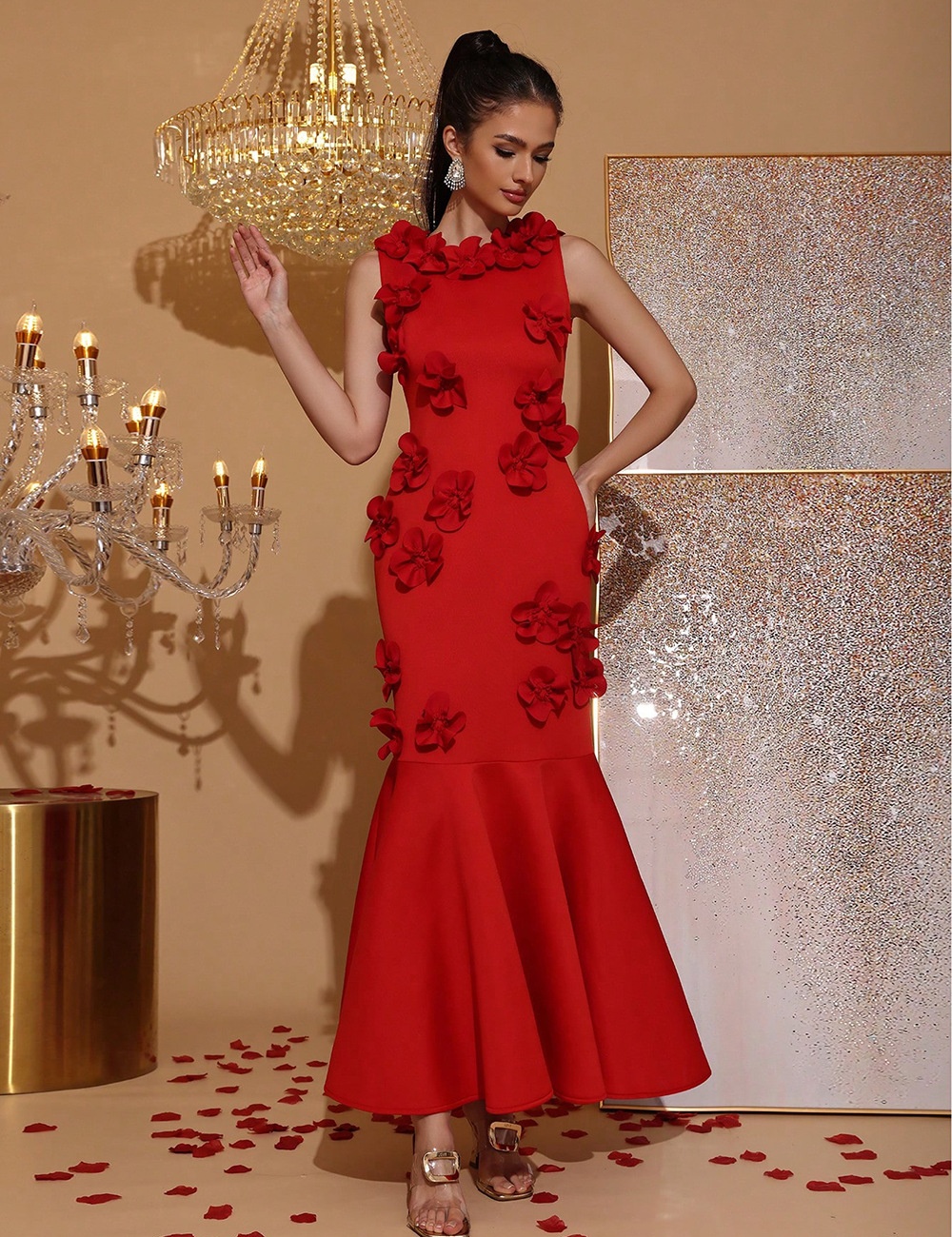 Mermaid formal dress long dress for women