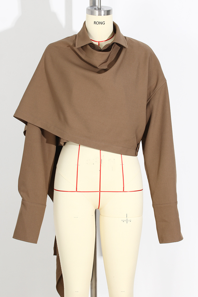 Modeling fashion shirt European style long pants a set