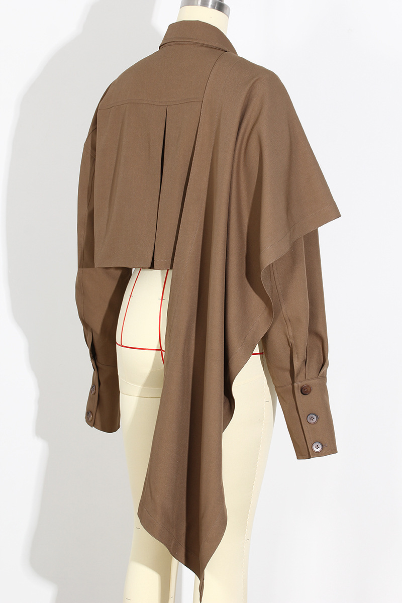 Modeling fashion shirt European style long pants a set