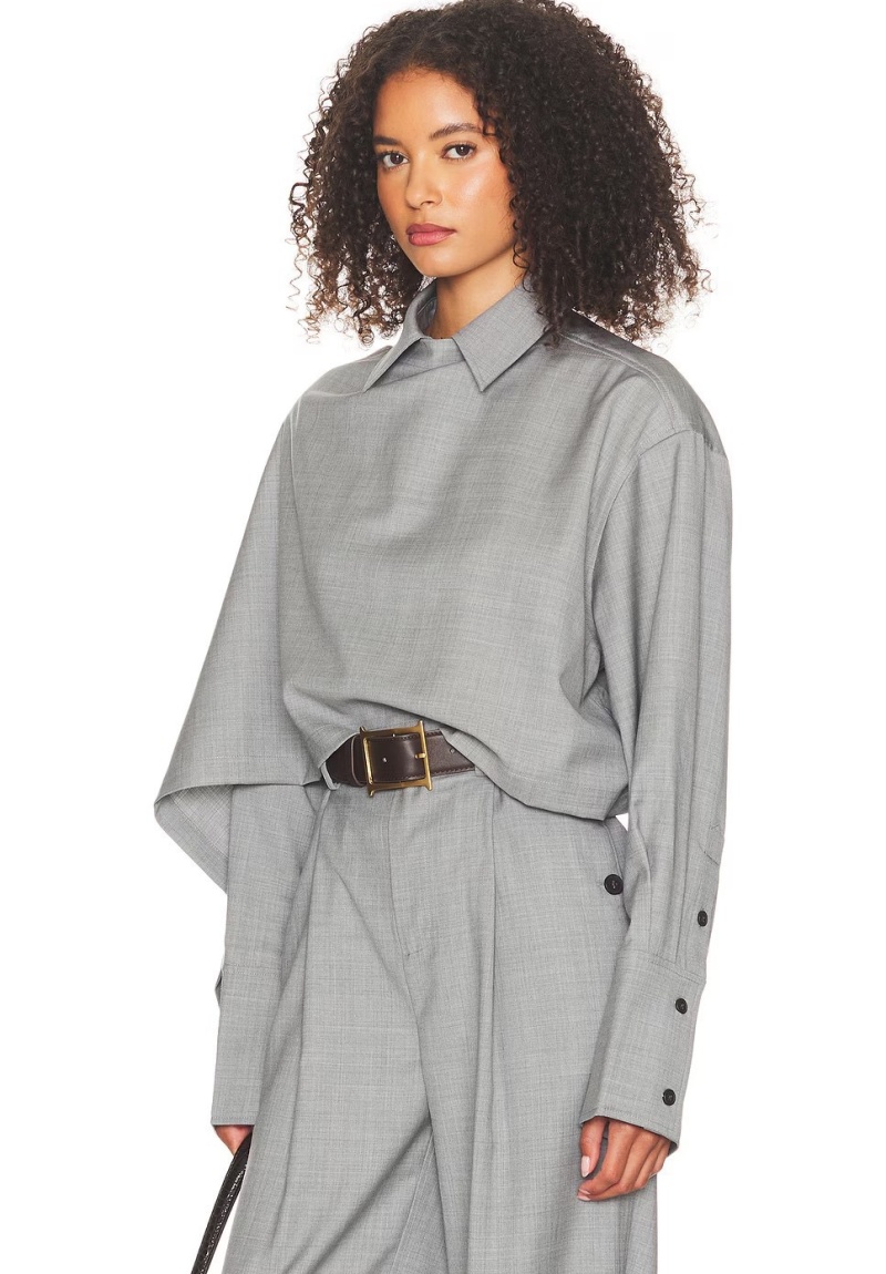 Modeling fashion shirt European style long pants a set