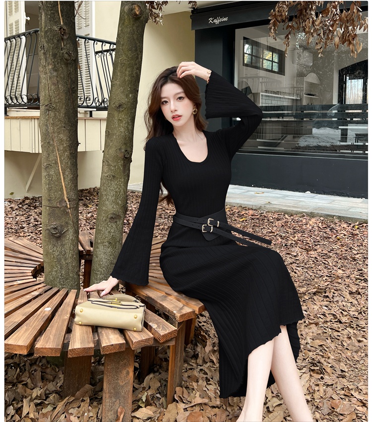 France style slim long dress elegant dress for women