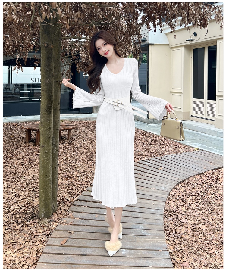 France style slim long dress elegant dress for women