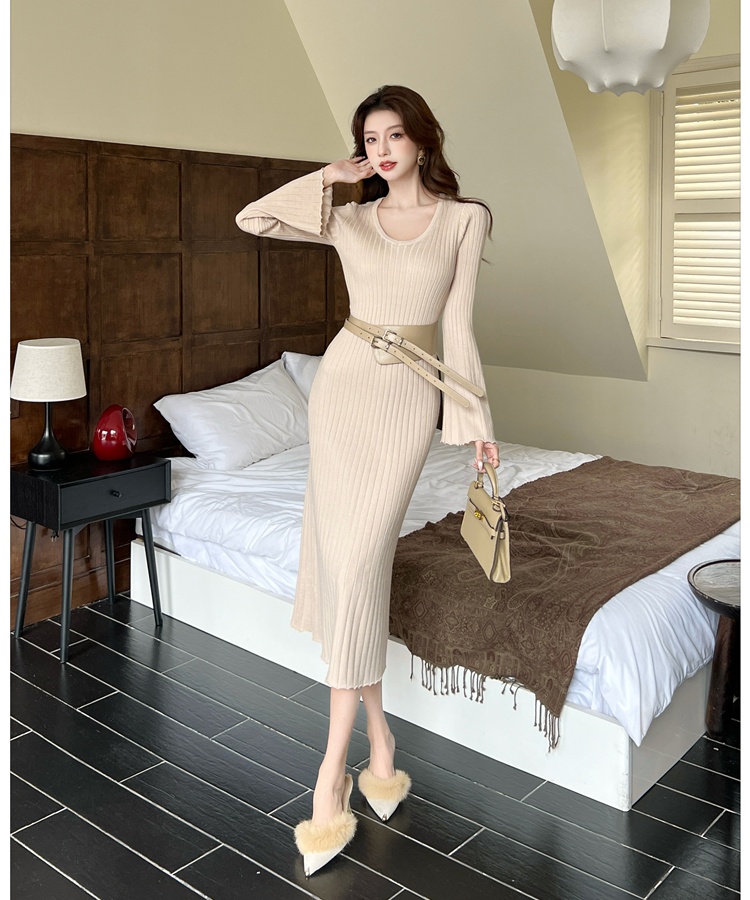 France style slim long dress elegant dress for women