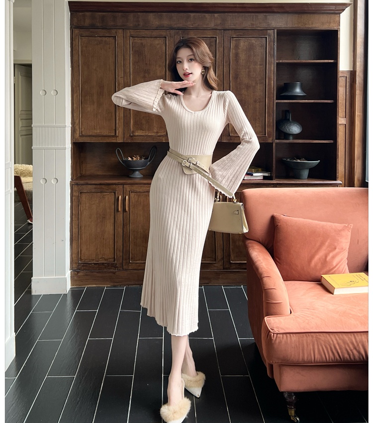 France style slim long dress elegant dress for women