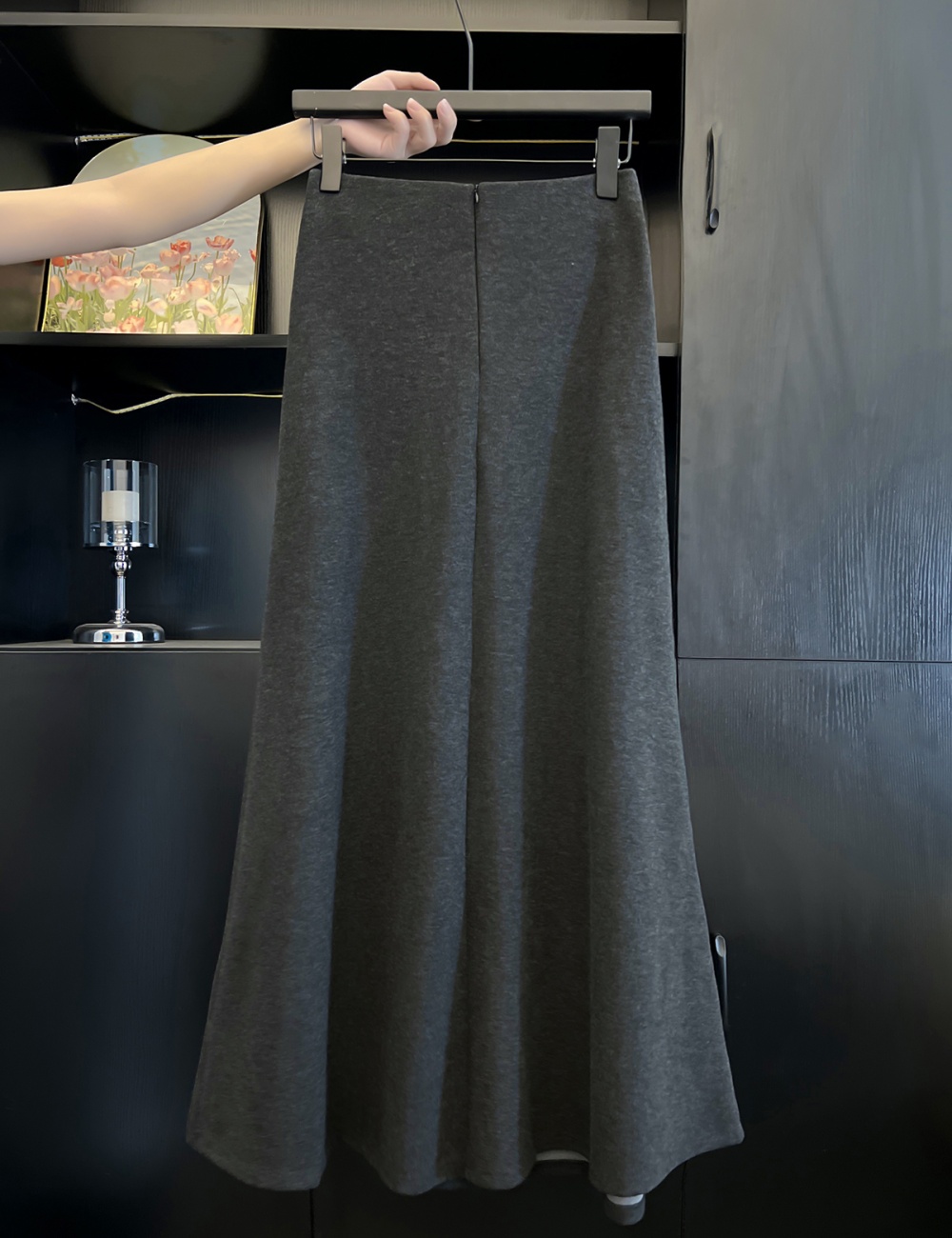 Casual long skirt slim autumn and winter long skirt