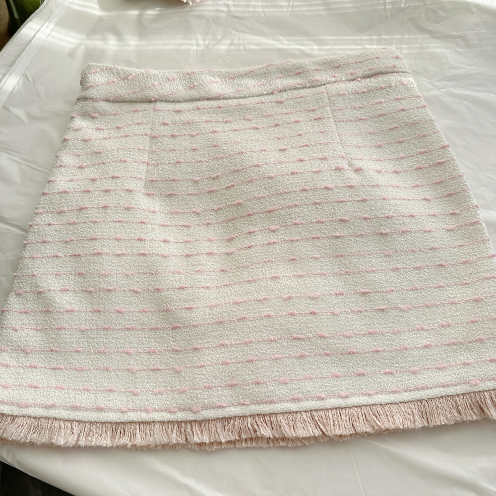 Show young bow coat frenum sweet skirt a set