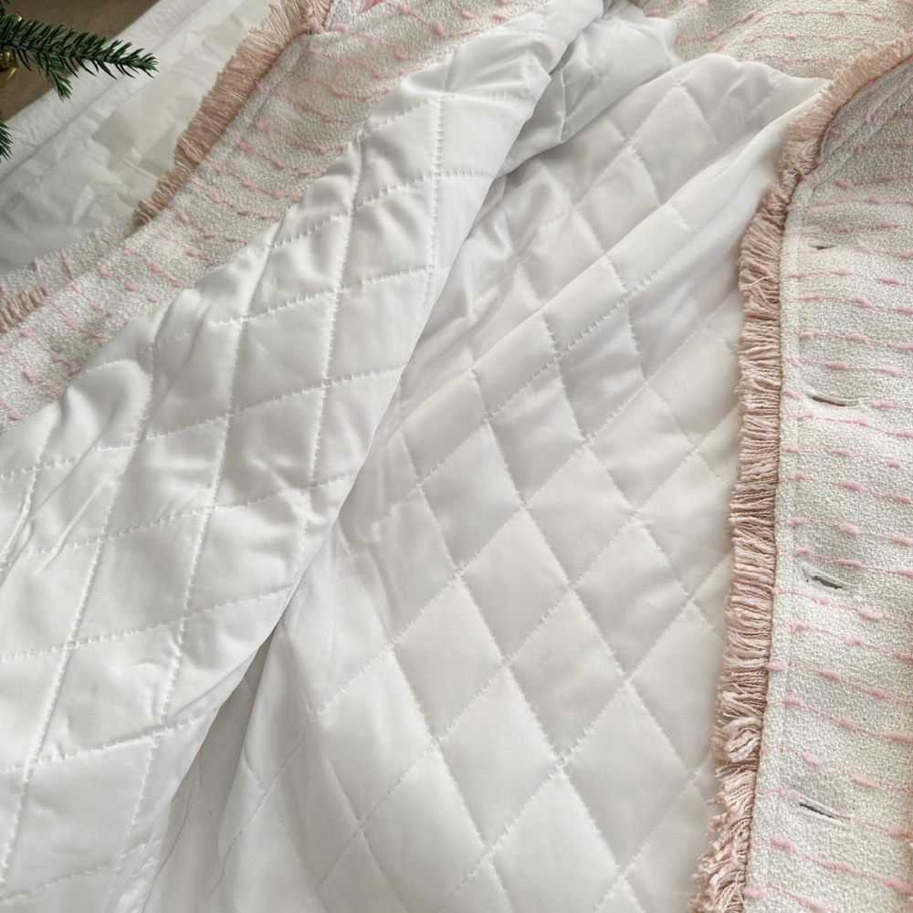 Show young bow coat frenum sweet skirt a set