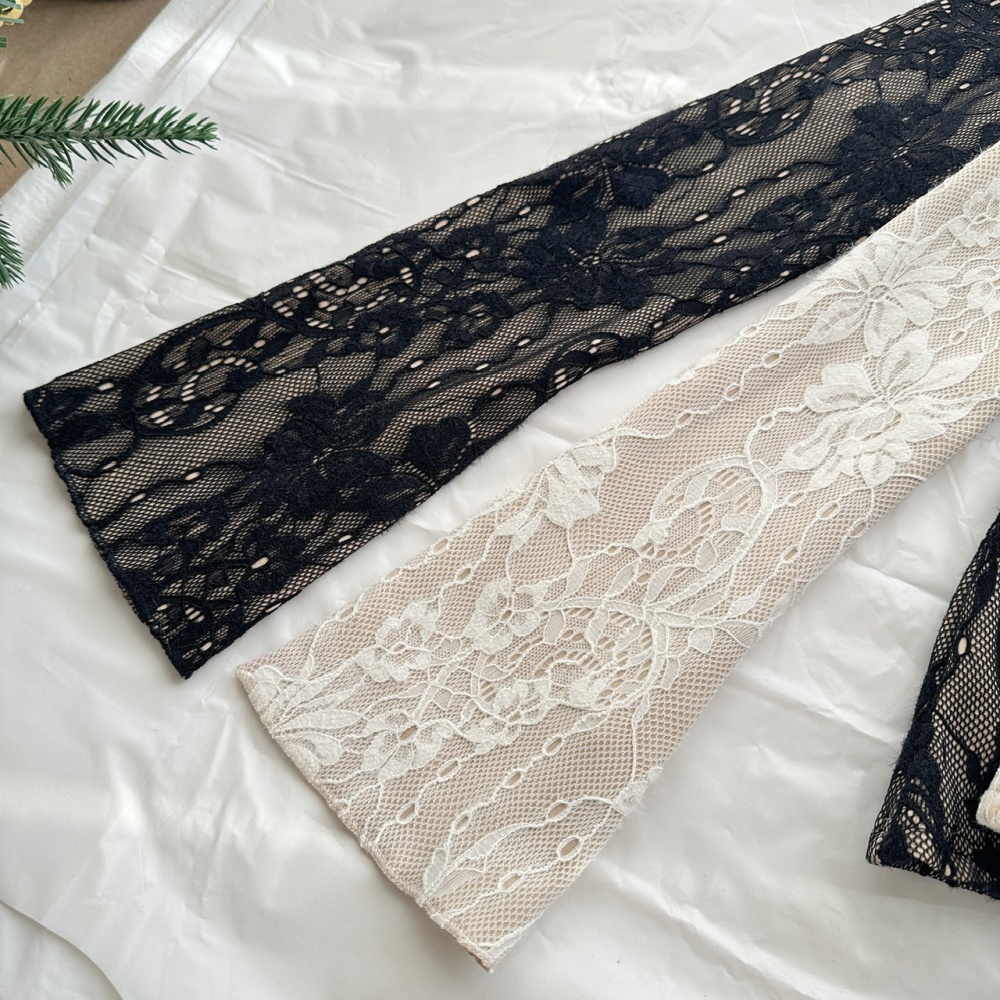 Relief lined sueding bottoming tops for women