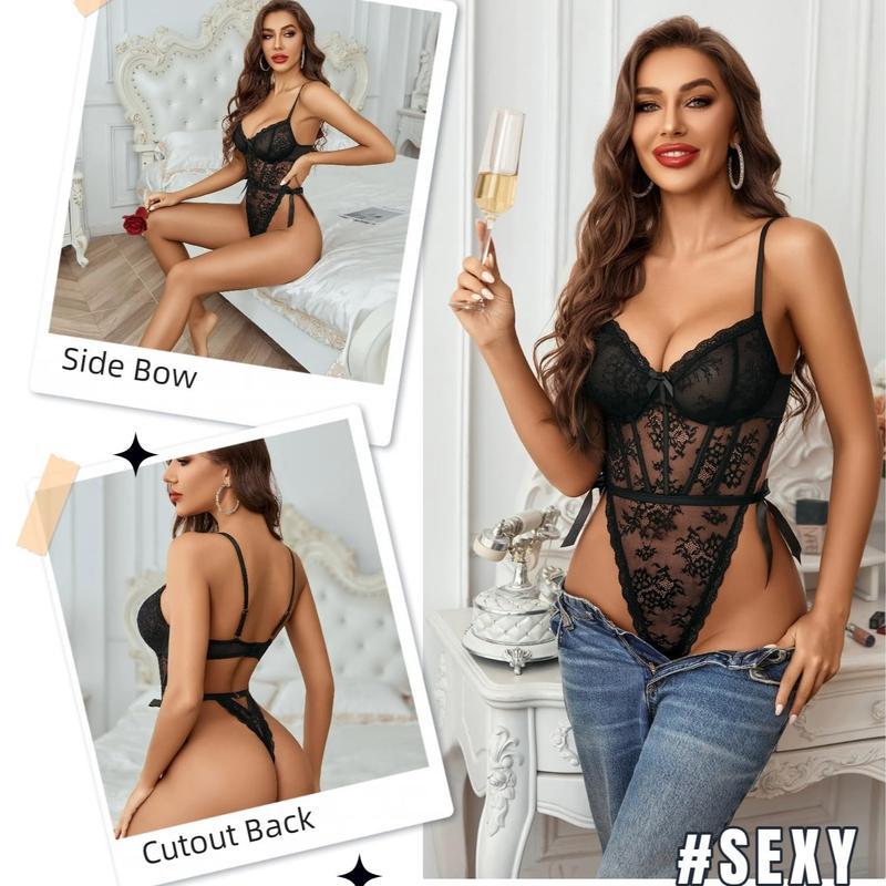 Conjoined sexy lace sexy flowers European style underwear