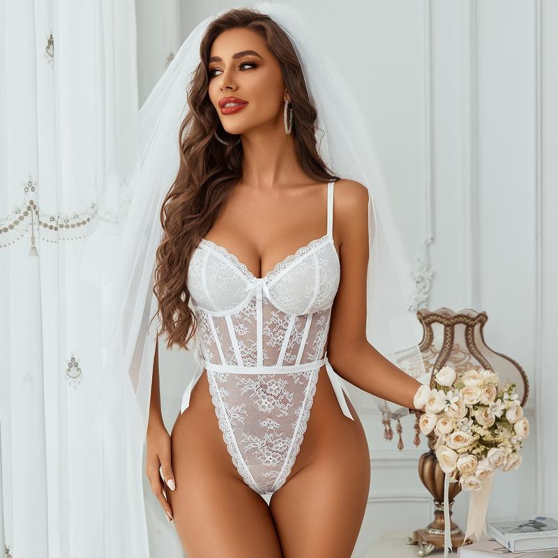 Conjoined sexy lace sexy flowers European style underwear