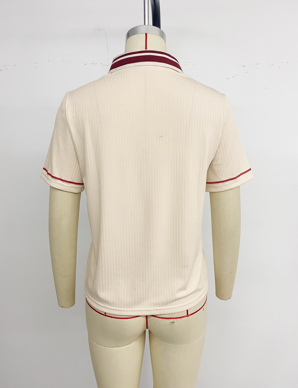 Retro sports T-shirt short sleeve shirts for women