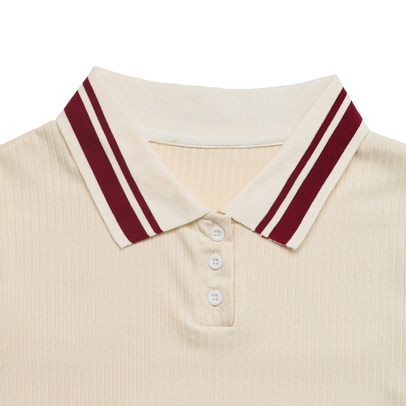 Retro sports T-shirt short sleeve shirts for women