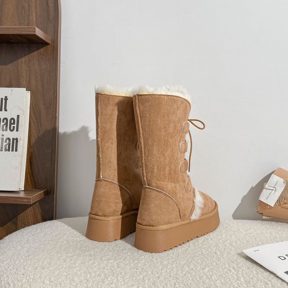 Plus velvet snow boots Casual martin boots for women