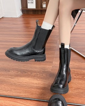 Temperament boots low cylinder martin boots for women
