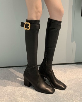 Winter boots thick crust thigh boots for women