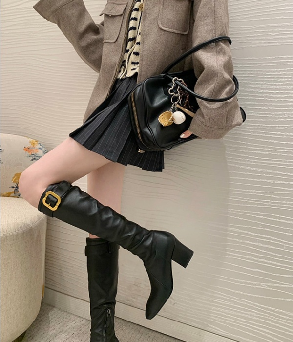 Winter boots thick crust thigh boots for women