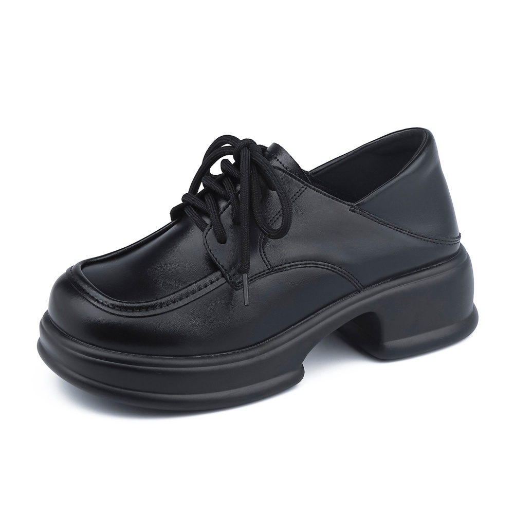 Soft soles leather shoes frenum loafers for women