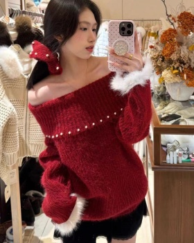 Slim autumn and winter hair ring loose with hair