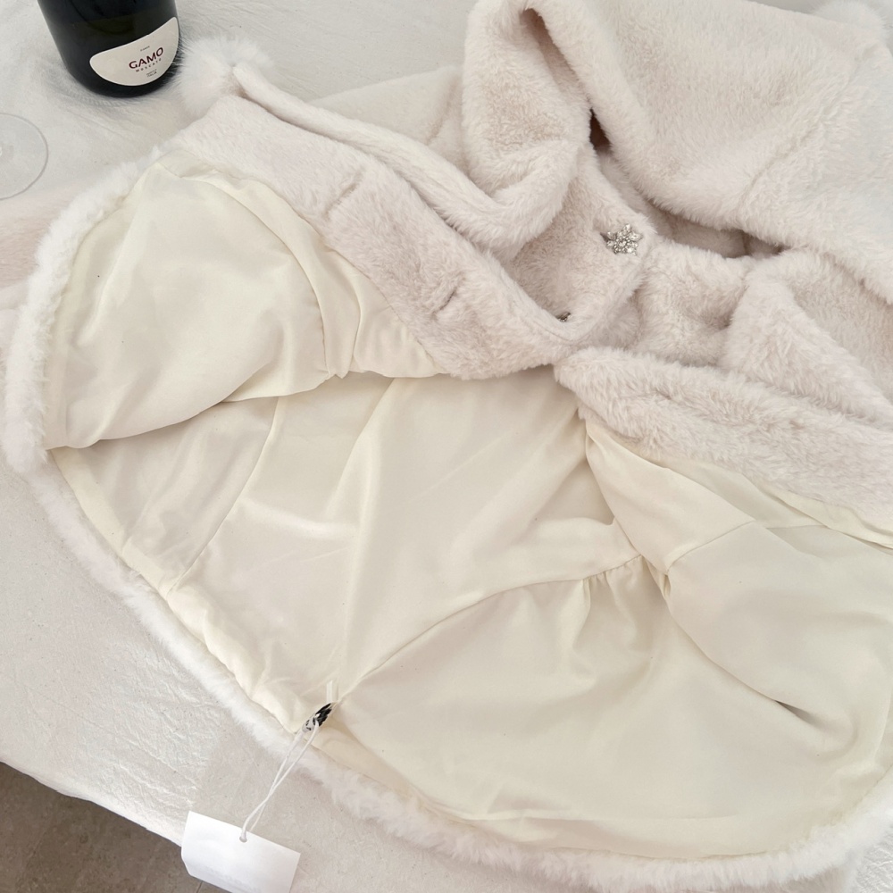 Fashion maiden short skirt winter lazy tops a set