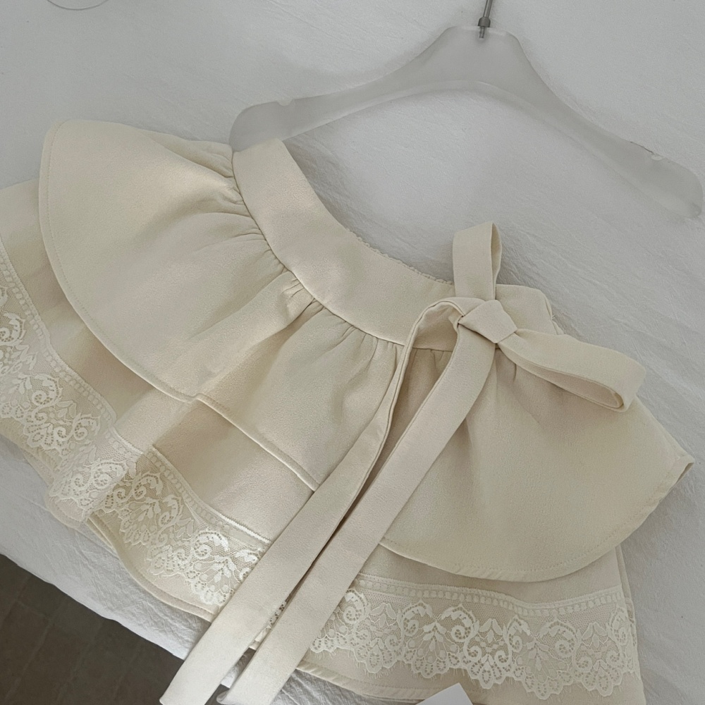 Twist thick and disorderly sweater wool short skirt 2pcs set