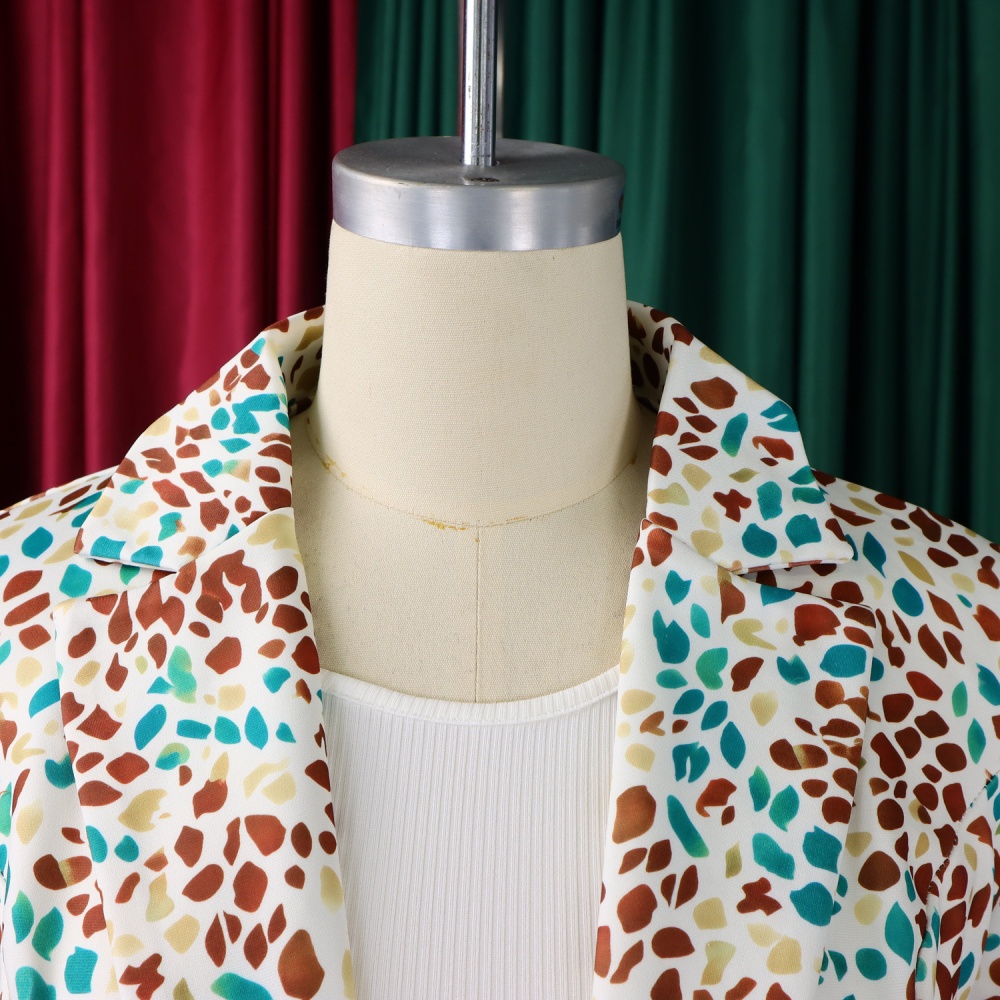 Fashion temperament suit pants slim coat 2pcs set