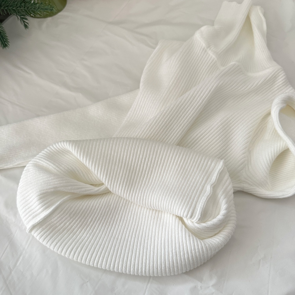 Inside the ride sleeveless chanelstyle knitted dress a set