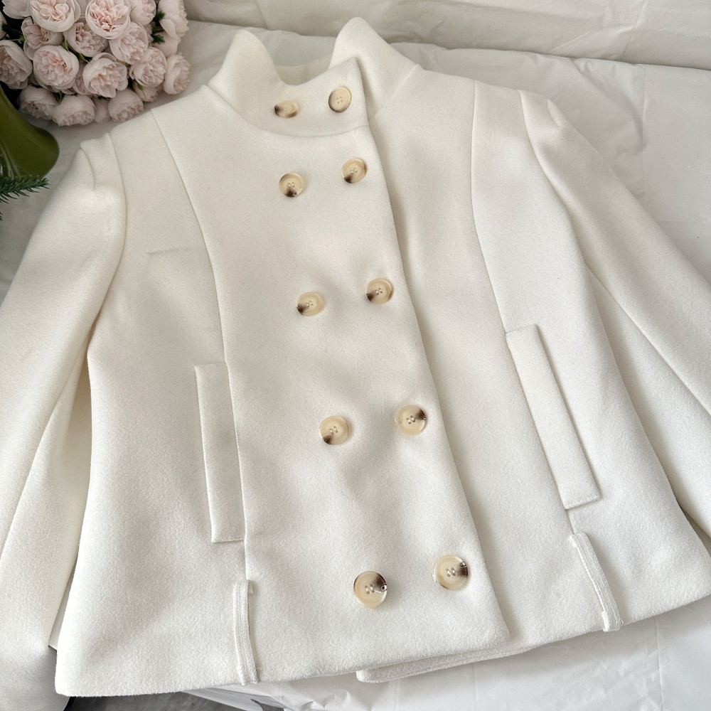 Slim long tops London style short skirt 2pcs set