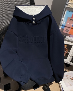 Autumn and winter tops hooded hoodie for women