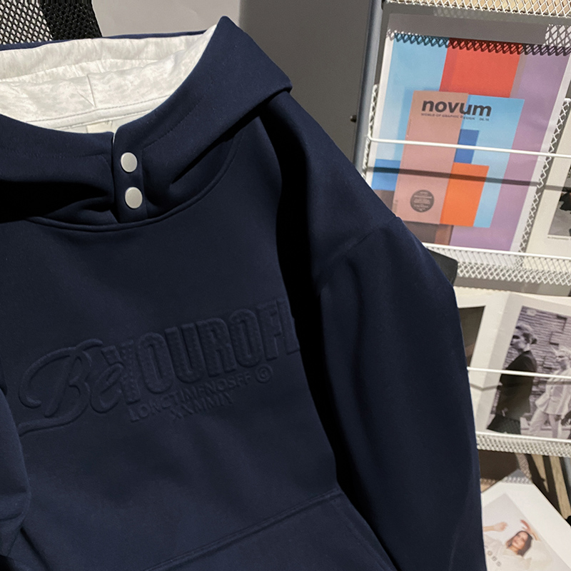 Autumn and winter tops hooded hoodie for women