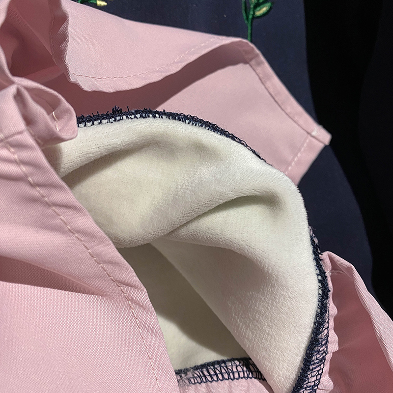 Loose autumn and winter tops thermal hoodie for women