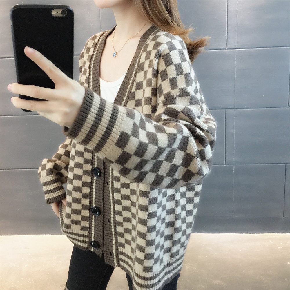 Lazy loose coat spring Korean style cardigan for women