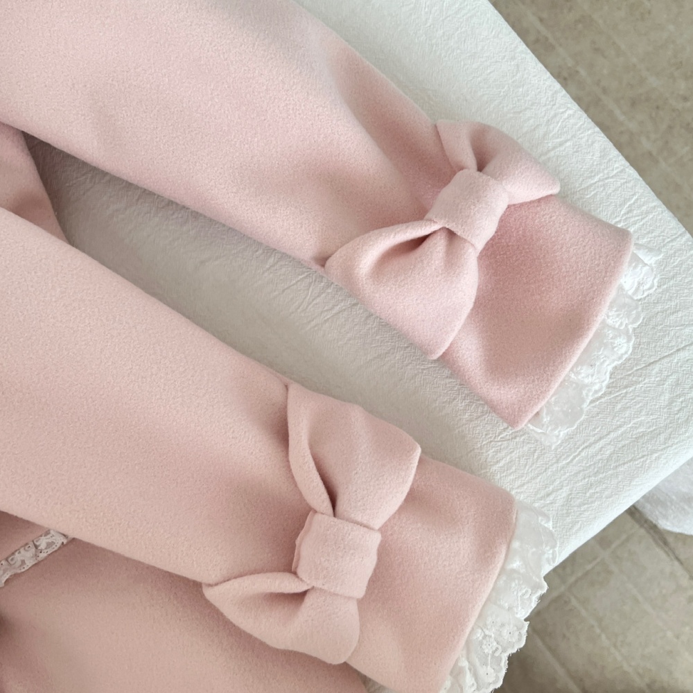 Sweet seaside woolen coat winter thick coat