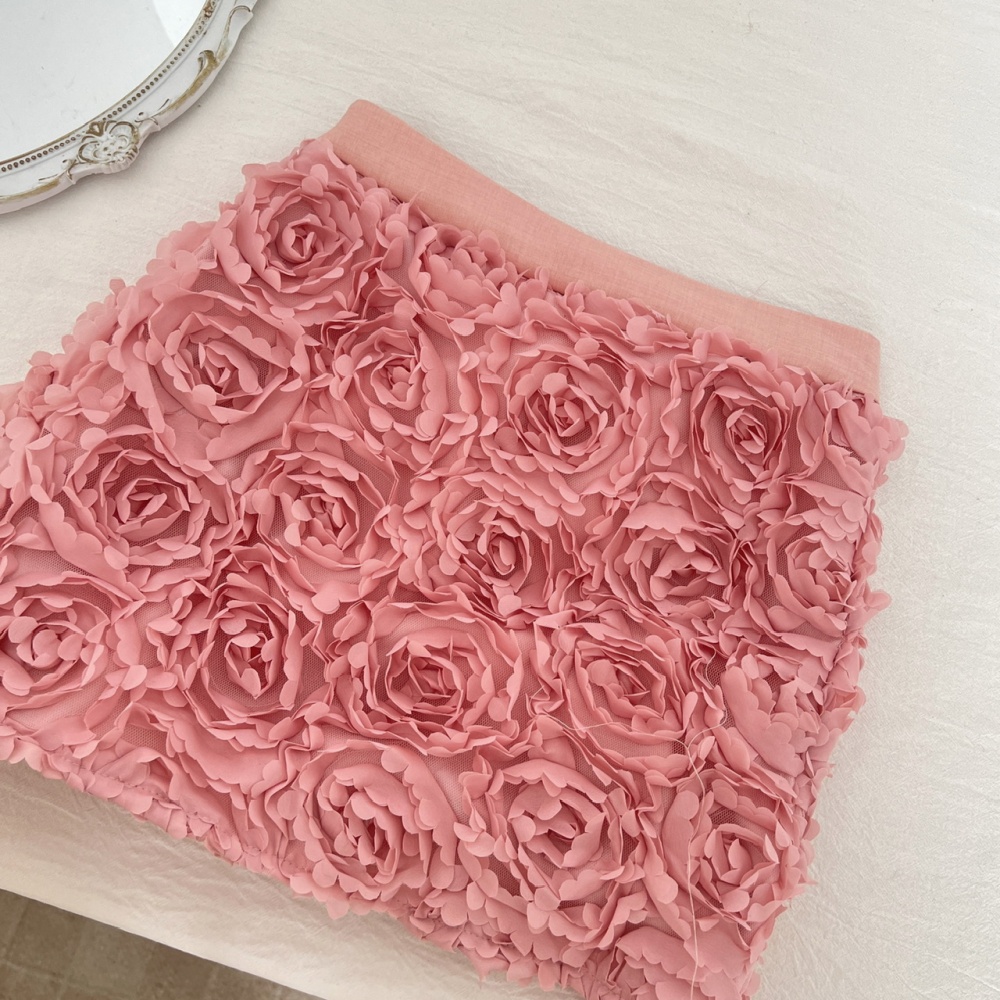 Autumn and winter tops niche short skirt 2pcs set