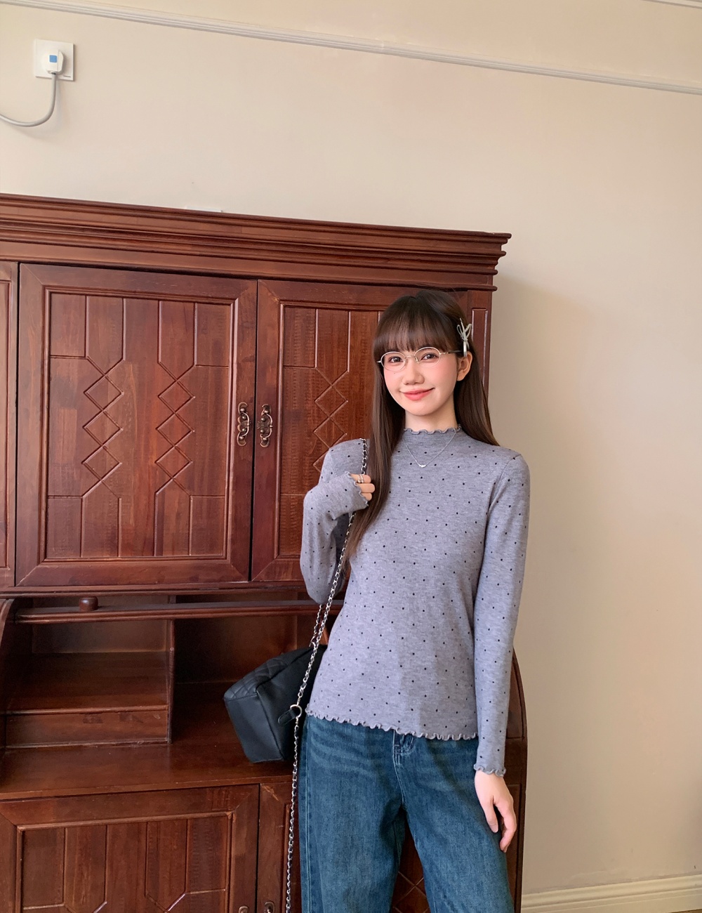 Autumn and winter sweater Korean style tops for women